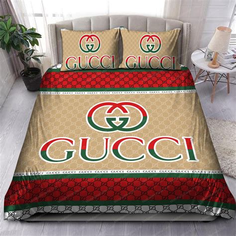 gucci king size comforter set|designer comforter sets gucci.